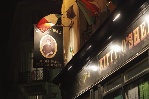 Irish pub in Paris Irish pub in Paris